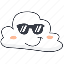 smile, handsome, cloud, emoji