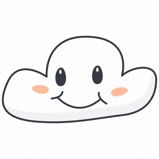 Smile, cloud, emoji, expression icon - Download on Iconfinder