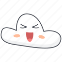 cloud, emoji, happy
