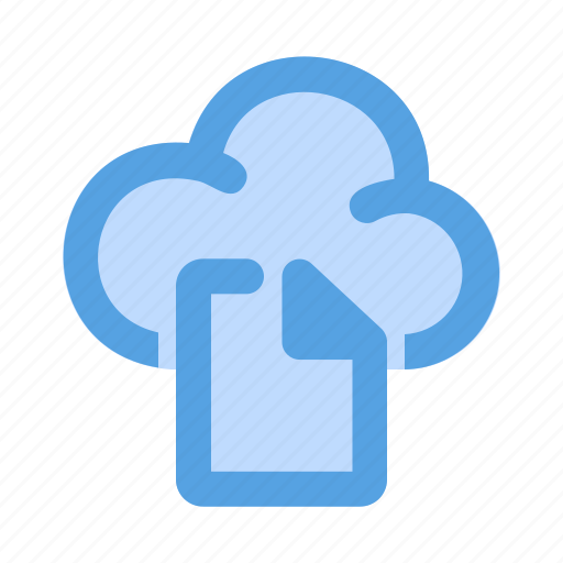 Document, cloud, file, computer, internet icon - Download on Iconfinder