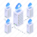 cloud technology, cloud servers, cloud datacenters, cloud storage network, servers network 