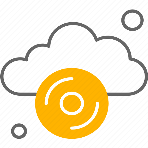 Weather, cloud, dvd, cd icon - Download on Iconfinder