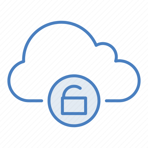 Cloud, hosting, lock, network, secure, security, server icon - Download on Iconfinder