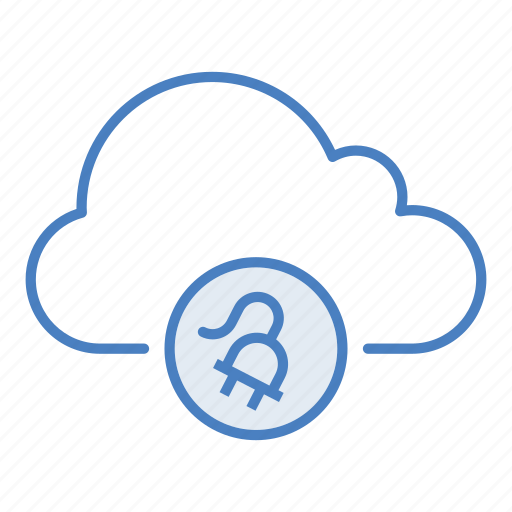 Cloud, connect, connection, hosting, network, plug, server icon - Download on Iconfinder