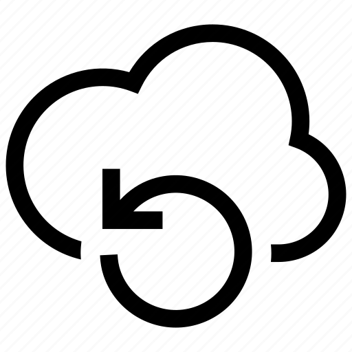 Cloud, storage, computing, restore, backup icon - Download on Iconfinder