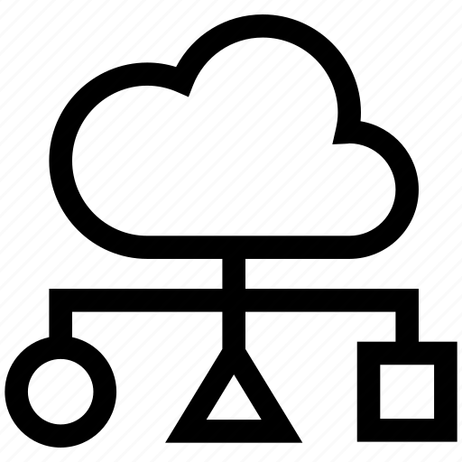 Cloud, storage, computing, service, link icon - Download on Iconfinder