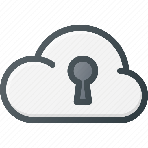 Cloud, computing, lock, security icon - Download on Iconfinder