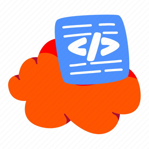 Cloud, computing, system, programming, data, coding, storage icon - Download on Iconfinder
