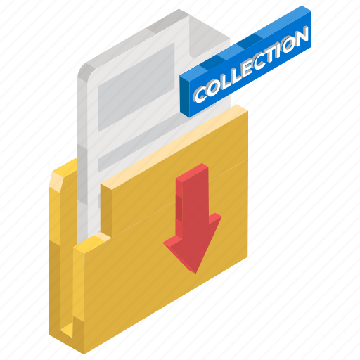 Data collection, document download, file download, online data, saved data icon - Download on Iconfinder
