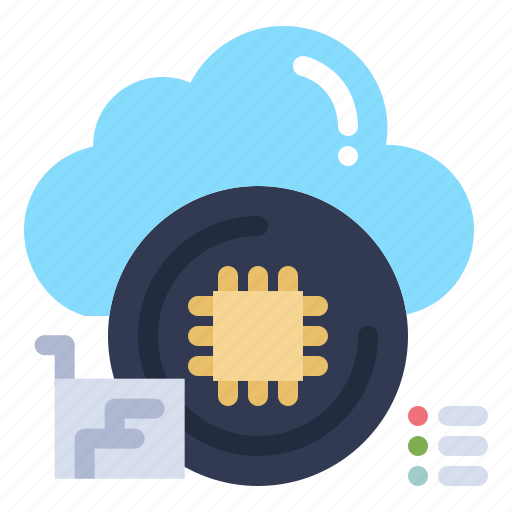 Chip, cloud, data, processor icon - Download on Iconfinder