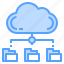 cloud, computing, folder, network, share 
