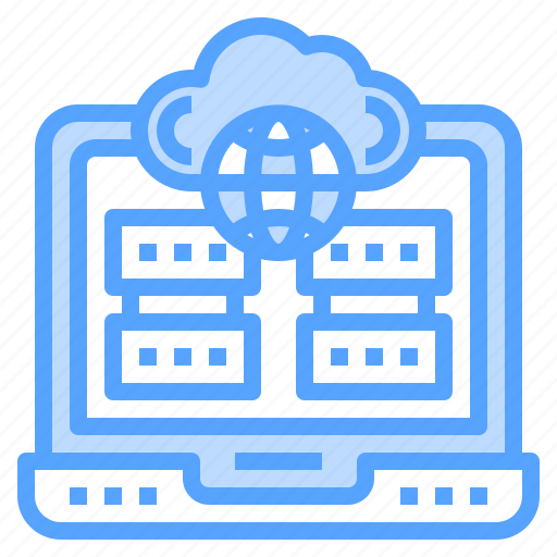 Cloud, global, laptop, server, worldwide icon - Download on Iconfinder