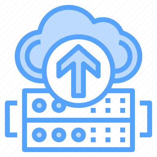 Cloud, computing, server, storage, upload icon - Download on Iconfinder
