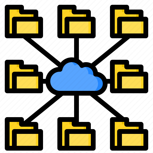 Cloud, communication, computing, folder, storage icon - Download on Iconfinder