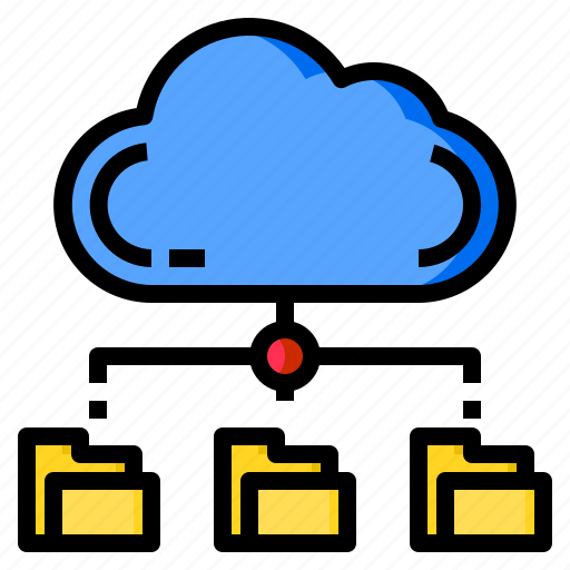 Cloud, computing, folder, network, share icon - Download on Iconfinder