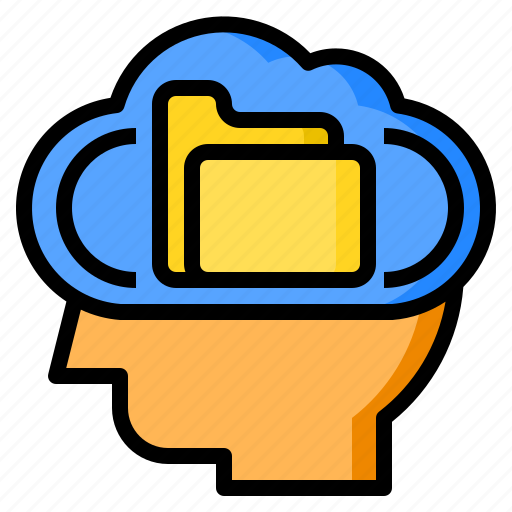 Cloud, human, mind, planning, server, thinking icon - Download on Iconfinder