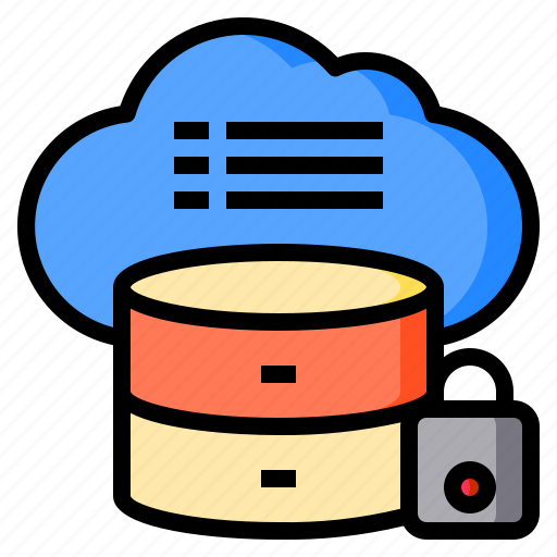 Cloud, data, protect, security, server, storage icon - Download on Iconfinder