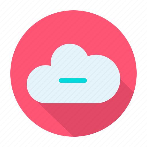 Cloud, minimize, minus, remove icon - Download on Iconfinder