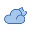 cloud, expand, weather, forecast, cloudy, moon, night 