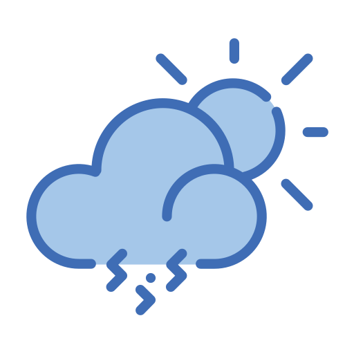 Cloud, expand, weather, forecast, sun, thunder, cloudy icon - Free download