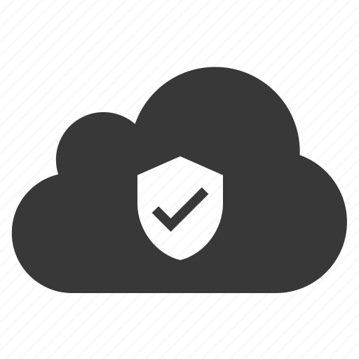 Cloud, sheild, tick, trust, verification, verified, verify icon - Download on Iconfinder