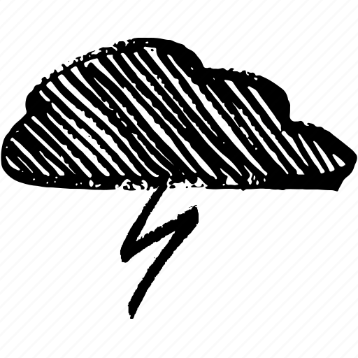 Cloud, dark cloud, lightning, thunder, thunderbolt, thunderstorm, weather icon - Download on Iconfinder