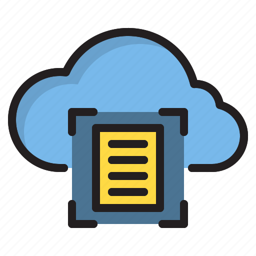 Cloud, document, computer, interface icon - Download on Iconfinder