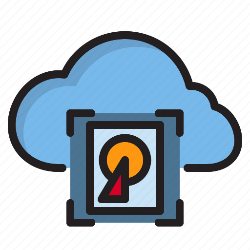 Cloud, harddrive, computer, interface icon - Download on Iconfinder