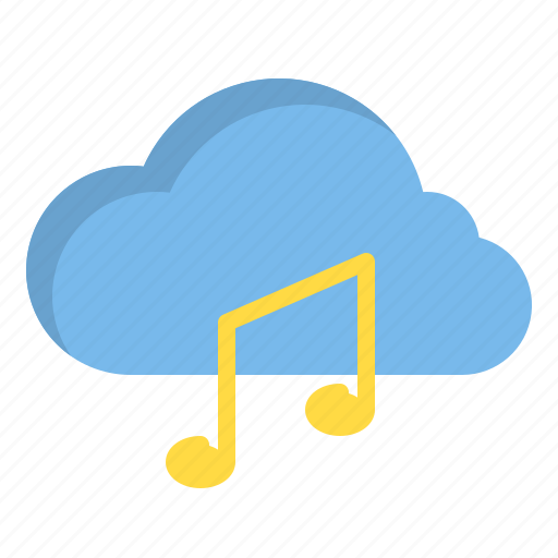 Cloud, music, computer, interface icon - Download on Iconfinder