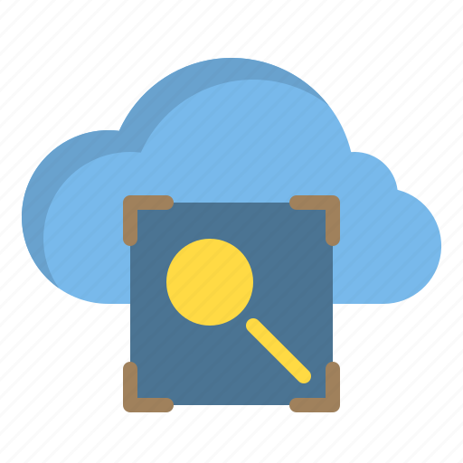 Cloud, search, computer, interface icon - Download on Iconfinder