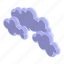 clouds, sky, isometric 