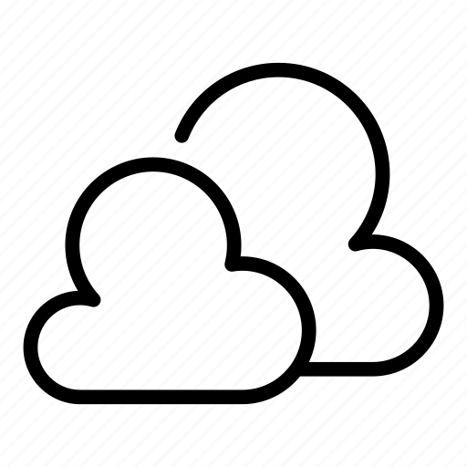 Cloudy, meteo icon - Download on Iconfinder on Iconfinder