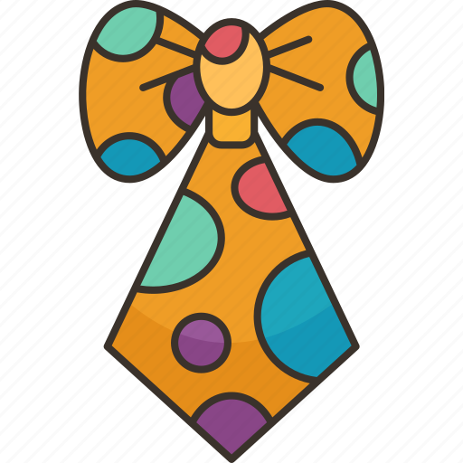 Jumbo, tie, funny, large, neck, wear icon - Download on Iconfinder