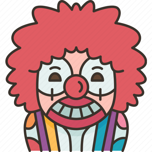 Smiling, clown, happy, funny, joyful icon - Download on Iconfinder
