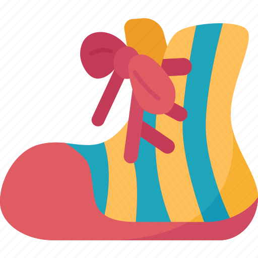 Clown, shoes, costume, foot, wear icon - Download on Iconfinder