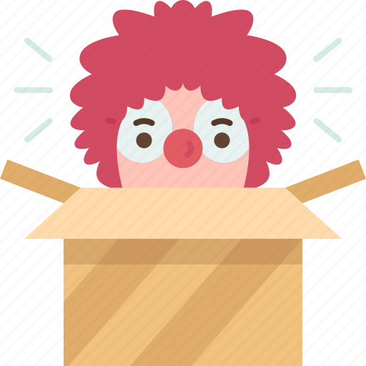 Jumping, out, box, surprise, imagination icon - Download on Iconfinder
