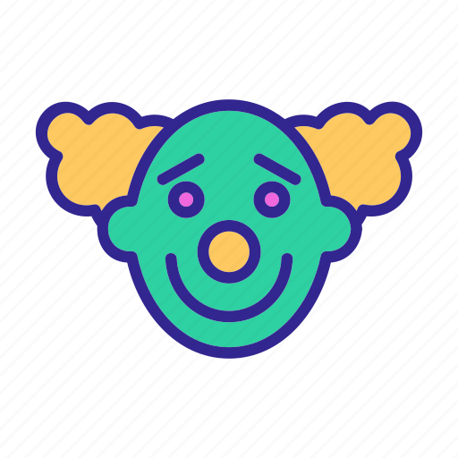 Character, circus, clown, cute, happy, miserable, smiling icon - Download on Iconfinder