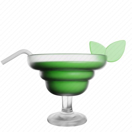 Cocktail, glass, beverage, drink, juice, bar, party 3D illustration - Download on Iconfinder