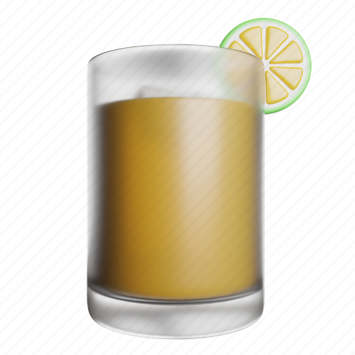 Cocktail, beverage, party, glass, juice 3D illustration - Download on Iconfinder