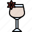 cocktail, beverage, drink, bar, refreshment, bourbon milk punch 