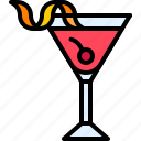 cocktail, beverage, drink, bar, refreshment, cosmopolitan