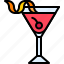 cocktail, beverage, drink, bar, refreshment, cosmopolitan 