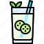 cocktail, beverage, drink, bar, refreshment, cucumber cooler 