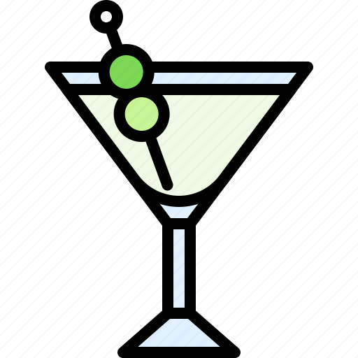 Cocktail, beverage, drink, bar, refreshment, dry martini icon - Download on Iconfinder