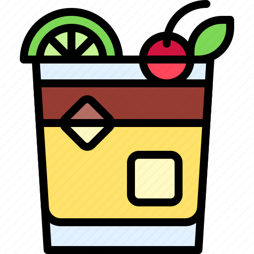 Cocktail, beverage, drink, bar, refreshment, mai tai icon - Download on Iconfinder