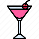 cocktail, beverage, drink, bar, refreshment, pink lady