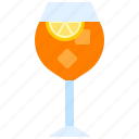 cocktail, beverage, drink, bar, refreshment, spritz, aperol