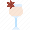 cocktail, beverage, drink, bar, refreshment, bourbon milk punch, brandy