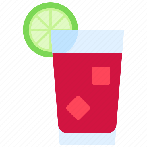 Cocktail, beverage, drink, bar, refreshment, cape codder, vodka icon - Download on Iconfinder
