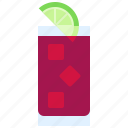 cocktail, beverage, drink, bar, refreshment, el diablo
